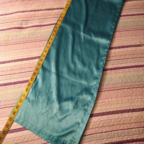 La Senza blue satin pajama pants sz medium - Picture 8 of 10